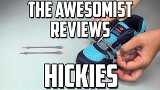 The Awesomist Reviews Hickies The no tie shoe laces [upl. by Vevay]