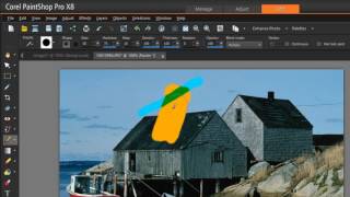 Using Brushes in PaintShop Pro [upl. by Lednahs]