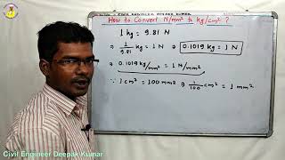 How to Convert Nmm2 to Kgcm2   Convert Nmm² to Kgcm² [upl. by Flavia]