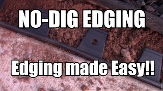 No Dig Flexible Landscape Edging [upl. by Airotnahs]