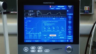 Pressure Volume curve on Hamilton G5 [upl. by Eigna]