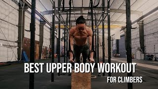 Best Upper Body Workout for Climbers Antagonist amp Agonist [upl. by Aicenert235]