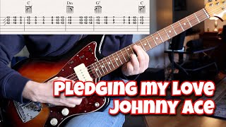 Pledging My Love Johnny Ace [upl. by Yhcir]