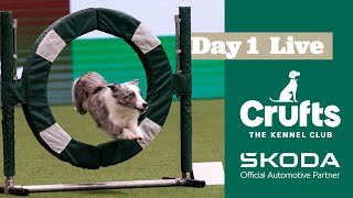 Day 1 LIVE  Crufts 2025 [upl. by Alusru664]