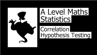 Correlation Hypothesis Testing [upl. by Henryson]