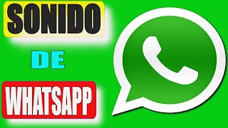 🔴 Sonido WHATSAPP Conversación  Sonido MENSAJE WHATSAPP Broma  Notificación WHATSAPP BROMA [upl. by Heilner379]