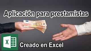 Aplicacion en Excel para prestamistas interes simple P21 [upl. by Stetson332]