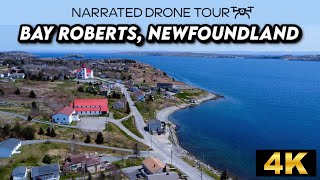 Bay Roberts NL Aerial Adventure in 4K 🌊🚁 [upl. by Ttiwed]