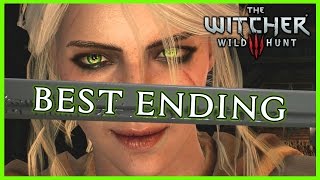 Witcher 3 ► THE BEST ENDING  Ciri Becomes a Witcher Triss Romance [upl. by Matthia]