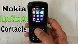 How to Transfer Contacts from SIM to NOKIA  Import  Export Contacts [upl. by Mada779]