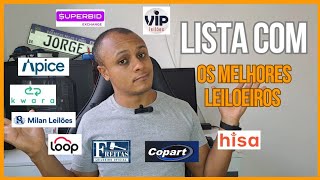 Lista de melhores leilões  Existe [upl. by Harac155]