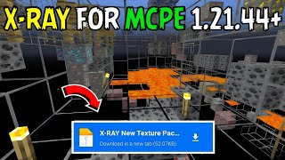 XRAY Texture Pack For MCPEBedrock 12144 👁️ XRay Mod For Minecraft Pe 121 [upl. by Ronile]