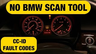 How To Read BMW Fault Codes Without A Code Reader  E90 335i [upl. by Tnattirb458]