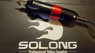 Solong Tattoo Kit Rotary Machine Pen [upl. by Egap163]