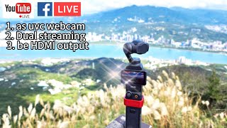 DJI Pocket 3 live streaming tutorial [upl. by Akeihsal]