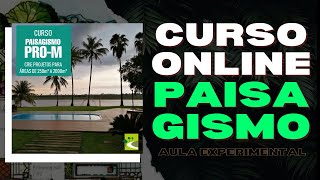 CURSO DE PAISAGISMO ONLINE PRIMEIRA AULA GRÁTIS [upl. by Constancia]