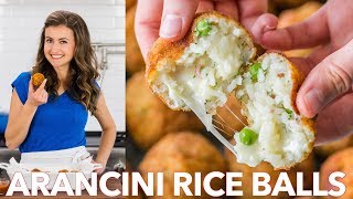 How To Make Arancini Rice Balls  Italian Classic Recipe [upl. by Bithia970]