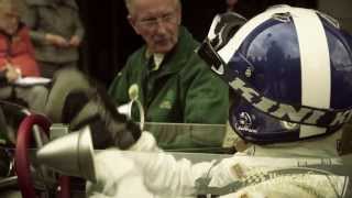 David Coulthard drives Jim Clarks Lotus 25 [upl. by Llecrup188]