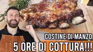 Asado tradizionale o quasi Costine di manzo alla brace [upl. by Aruabea419]