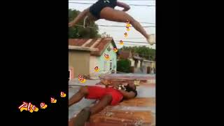 Roof Top Daggerin Dance  Jamaican Dance [upl. by Mala]