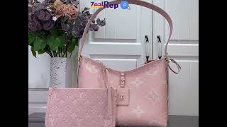 Louis Vuitton CarryAll PM M14209 Pink [upl. by Worra952]