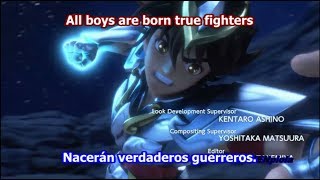 SAINT SEIYA  OPENING Knights of the Zodiac Subtitulos Español Ingles NETFLIX 2019 [upl. by Durning]