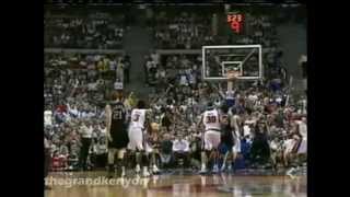 Brian Scalabrine 17 points 44 3PT FG vs Detroit Pistons May 14 2004 [upl. by Lorollas]