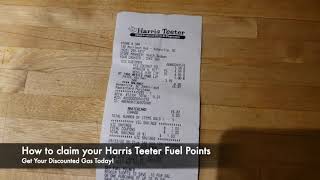 How to Claim Your Harris Teeter Fuel Points from BP Gas Stations [upl. by Allard]