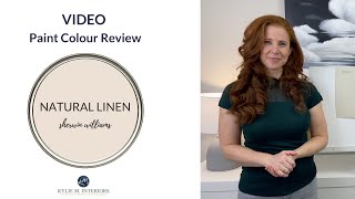 Paint Colour Review Natural Linen Sherwin Williams SW9109 [upl. by Wilmette]