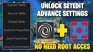 🔓Unlock SetEdit Advance Settings  NO ROOT  Modded Applications  Kyoshizen [upl. by Pacorro]