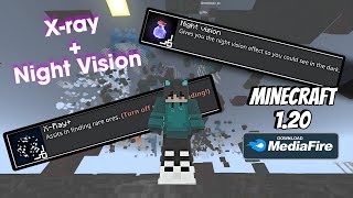 XRay Texture  NIGHT VISION PACK for Minecraft Pe 120 [upl. by Michelle]