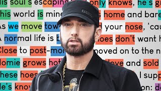 Eminem  Lose Yourself  Rhymes Highlighted [upl. by Elehcar]