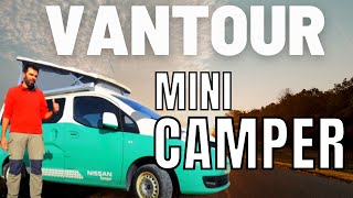 🔴 DESCUBRE la Furgoneta mini CAMPER Nissan NV200 ✅ NO Te Imaginas el INTERIOR VAN TOUR [upl. by Server841]