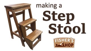 Woodworking Making a Step Stool [upl. by Nythsa]