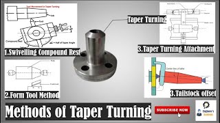 Taper Turning Methods Explained [upl. by Singer]