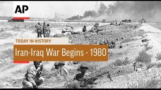 IranIraq War Begins  1980  Today in History  22 Sept 16 [upl. by Nosnehpets]