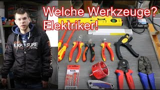 Welche Werkzeuge Elektriker  Grundausstattung ElektroM [upl. by Elyak813]