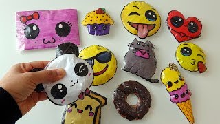 KAĞITTAN SQUISHY FİKİRLERİ 2  Slime Squishy  DIY Paper Squishy İdeas [upl. by Shanta]