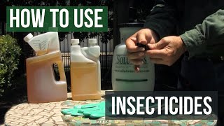 How To Use Insecticides [upl. by Lertnom90]