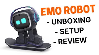 Emo Robot With A Skateboard UNBOXING SETUP and REVIEW [upl. by Ahsuatan136]