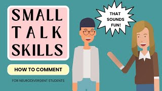 How to Comment  Conversation amp Small Talk Skills [upl. by Artcele]