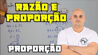 Razões e Proporções  PROPORÇÕES [upl. by Ardiek]