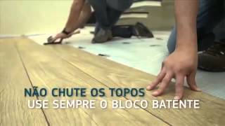 Instalação Piso Laminado Durafloor [upl. by Afaw715]