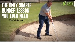 The Only Simple Simple Bunker Lesson You Need [upl. by Docilla]