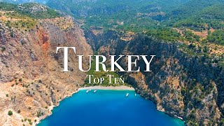 Top 10 Places To Visit In Turkey  4K Travel Guide [upl. by Nestor]