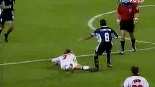 David Beckham vs Diego Simeone [upl. by Yerroc668]