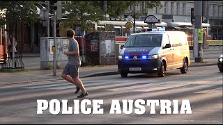 EINSATZFAHRZEUGE der POLIZEI Wien 2020  Austrian POLICE CARS [upl. by Cornall]