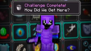 COMPLETING THE HARDEST ADVANCEMENT in MINECRAFT HARDCORE 30 [upl. by Ahsiem544]