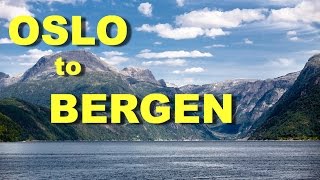 Oslo to Bergen Norway by Train through the mountains and Boat through the fjords [upl. by Starlene297]