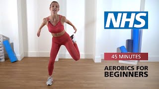 Aerobics for beginners  45 minutes  NHS [upl. by Richy326]